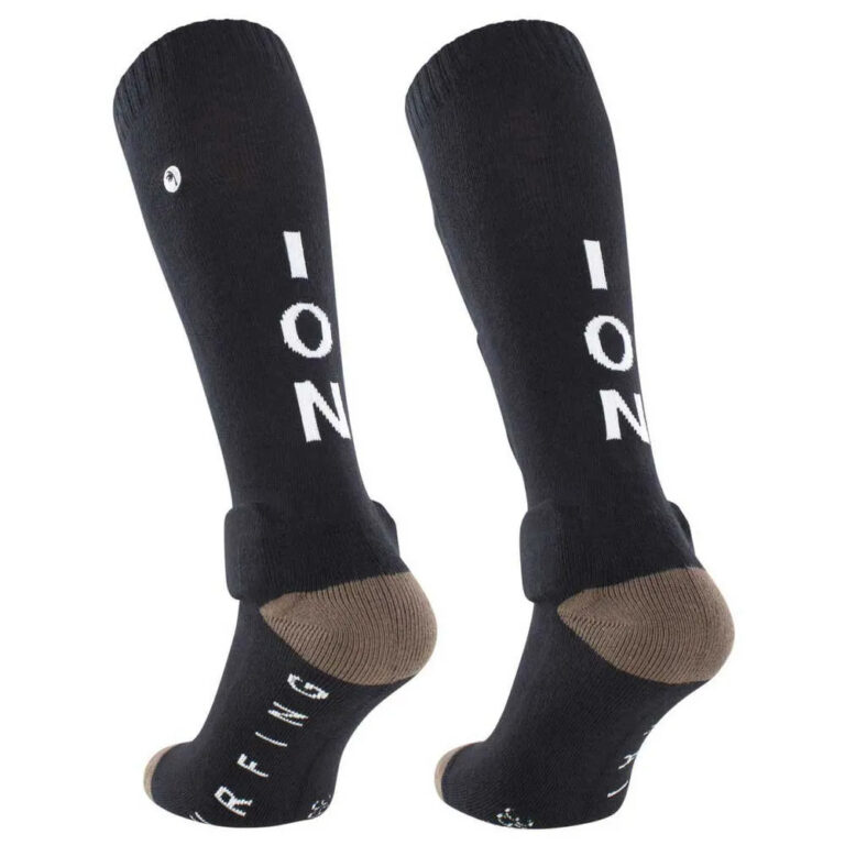 ION BD Shin Pad Socks EU 35-38 Black - EU 43-46 Black - Image 2