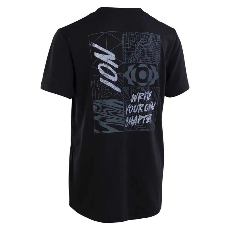 ION Graphic Short Sleeve Enduro Jersey 10-12 Years Black - 6-8 Years Black - Image 2