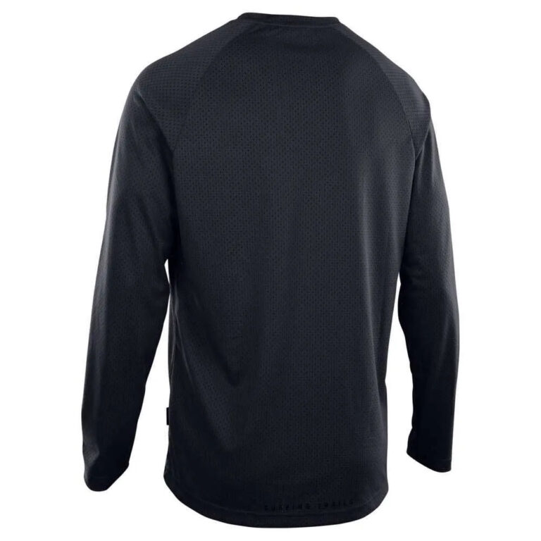 ION Logo Long Sleeve Enduro Jersey 2XS Black - 2XL Black - Image 2