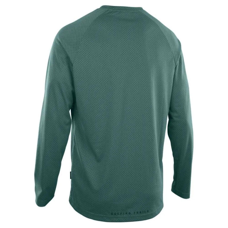 ION Logo Long Sleeve Enduro Jersey 2XS Deep / Forest - 2XL Deep / Forest - Image 2