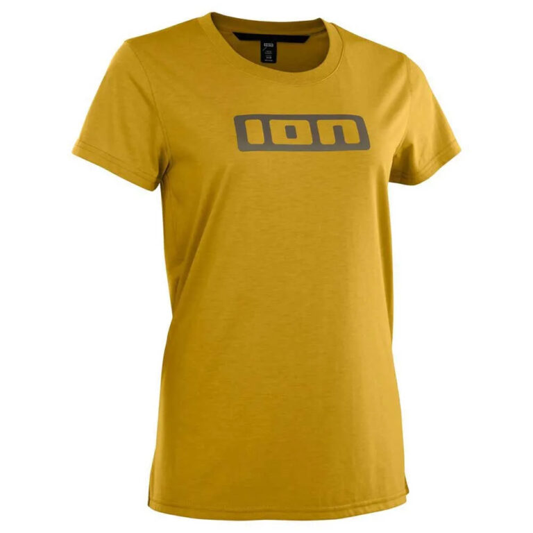 ION Logo Short Sleeve Enduro Jersey XS Dark / Amber - XL Dark / Amber