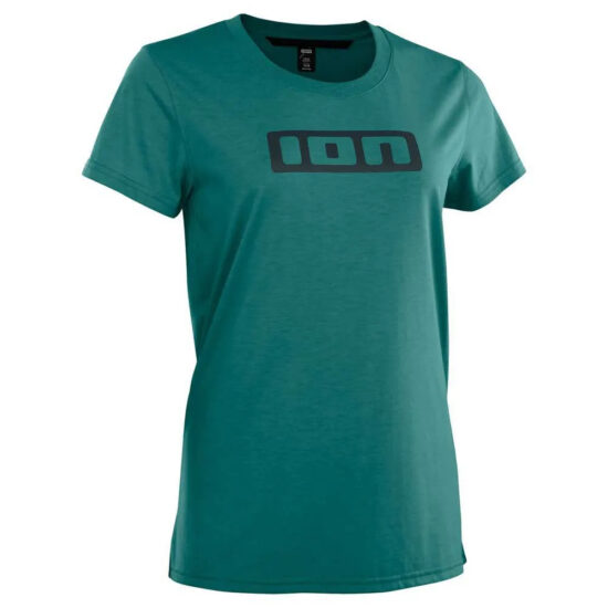 ION Logo Short Sleeve Enduro Jersey XS Deep / Forest - XL Deep / Forest