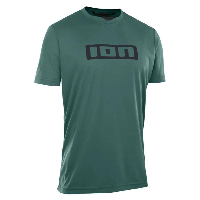 ION Logo Short Sleeve Enduro Jersey S Deep / Forest - XL Deep / Forest