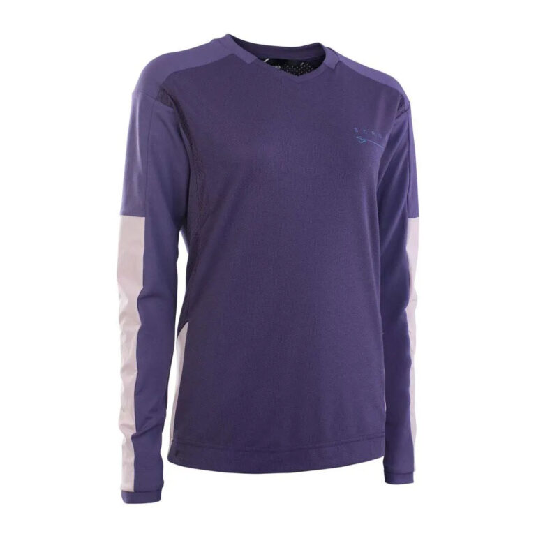 ION Scrub AMP BAT Long Sleeve Jersey XS Dark / Purple - XL Dark / Purple