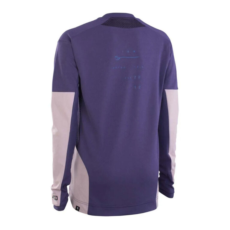 ION Scrub AMP BAT Long Sleeve Jersey XS Dark / Purple - XL Dark / Purple - Image 2