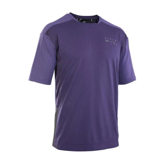 ION Scrub AMP BAT Short Sleeve Jersey S Dark / Purple - 2XL Dark / Purple