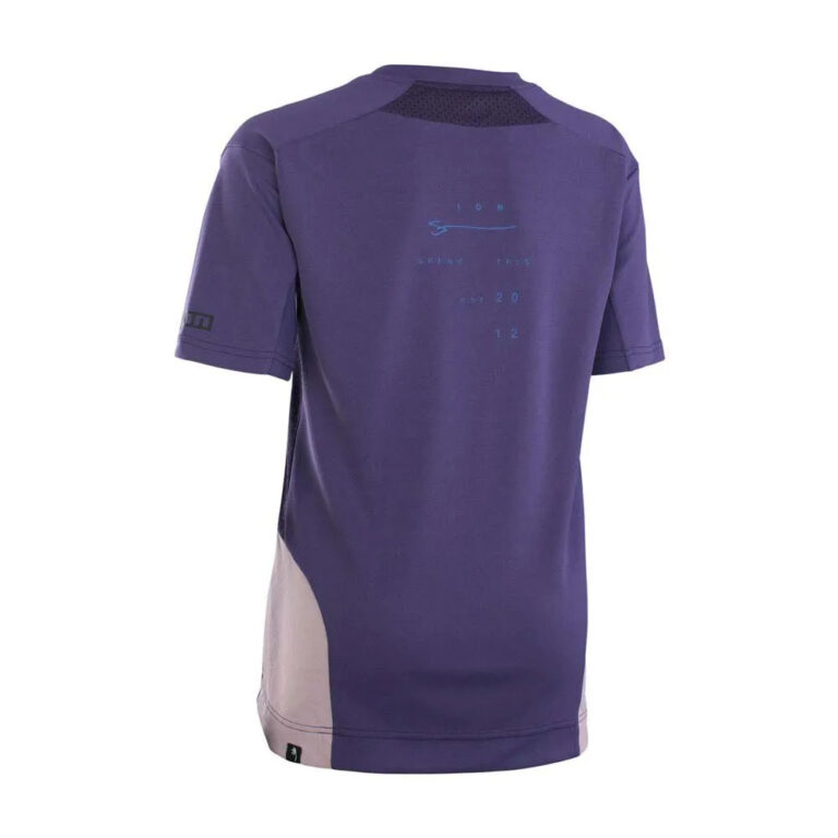 ION Scrub AMP BAT Short Sleeve Jersey XS Dark / Purple - XL Dark / Purple - Image 2