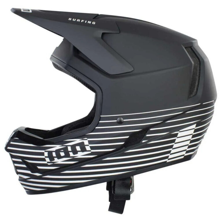 ION Scrub AMP Downhill Helmet XS Black - XL Black - Image 6