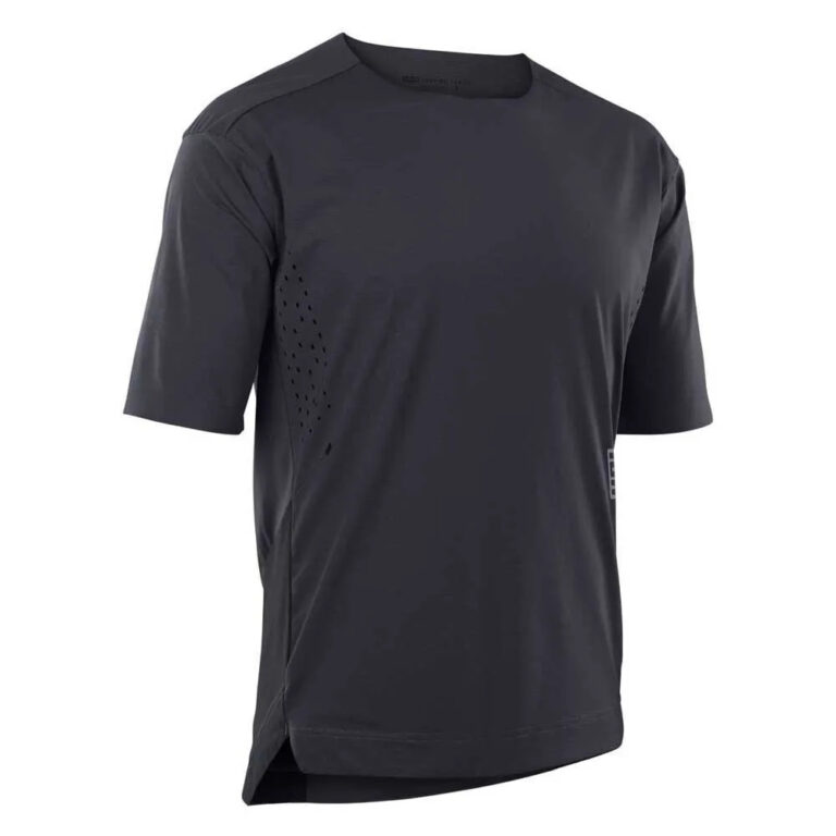 ION Scrub AMP Short Sleeve Enduro Jersey M Black - 2XL Black