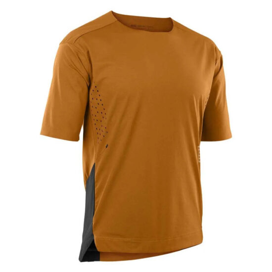 ION Scrub AMP Short Sleeve Enduro Jersey S Rocky / Orange - L Rocky / Orange