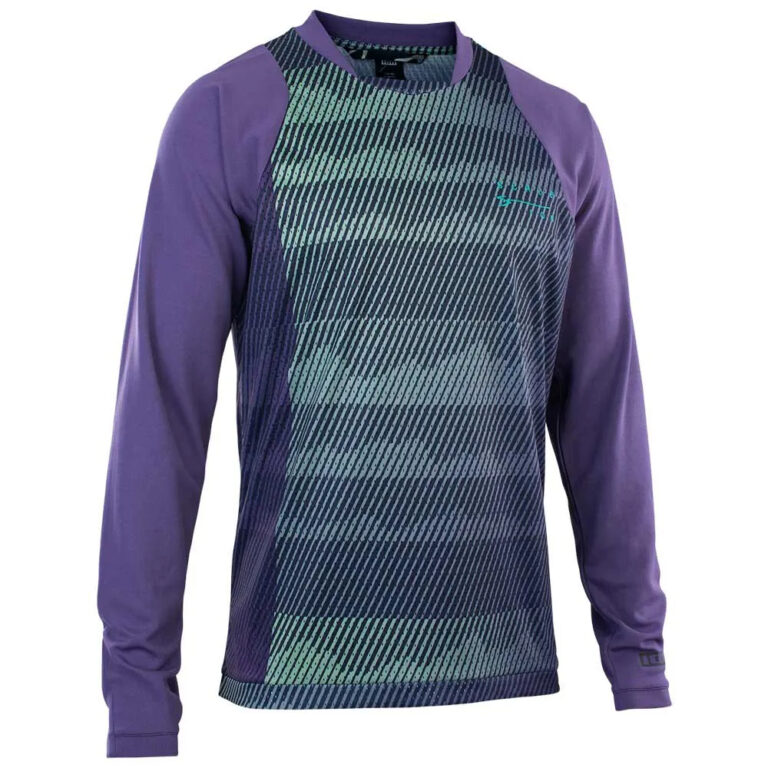 ION Scrub Long Sleeve Jersey S Dark / Purple - 2XL Dark / Purple