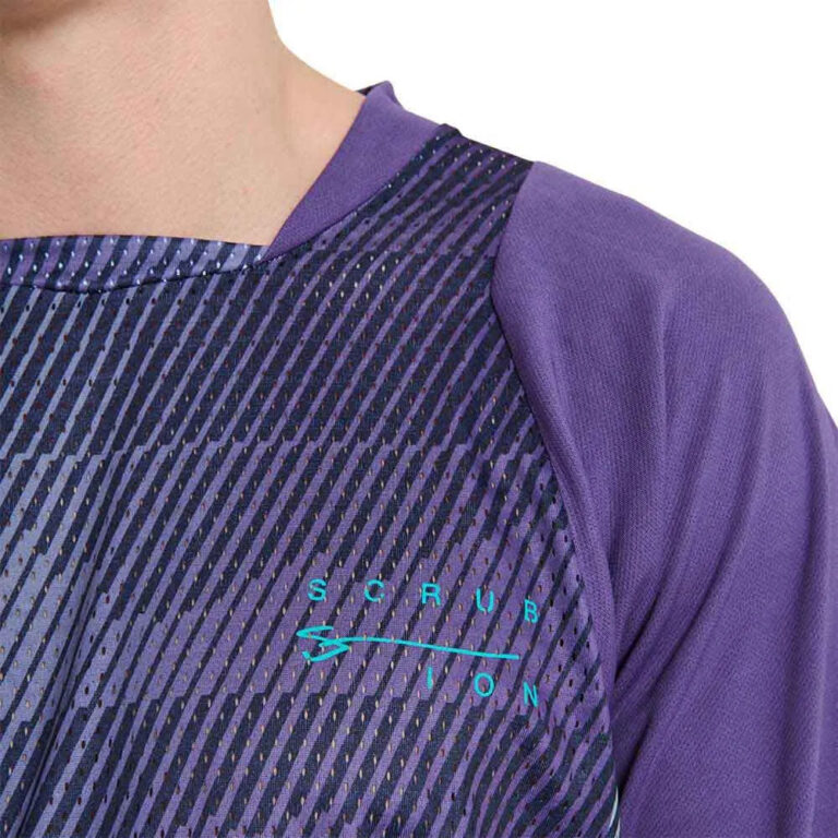 ION Scrub Long Sleeve Jersey S Dark / Purple - 2XL Dark / Purple - Image 3