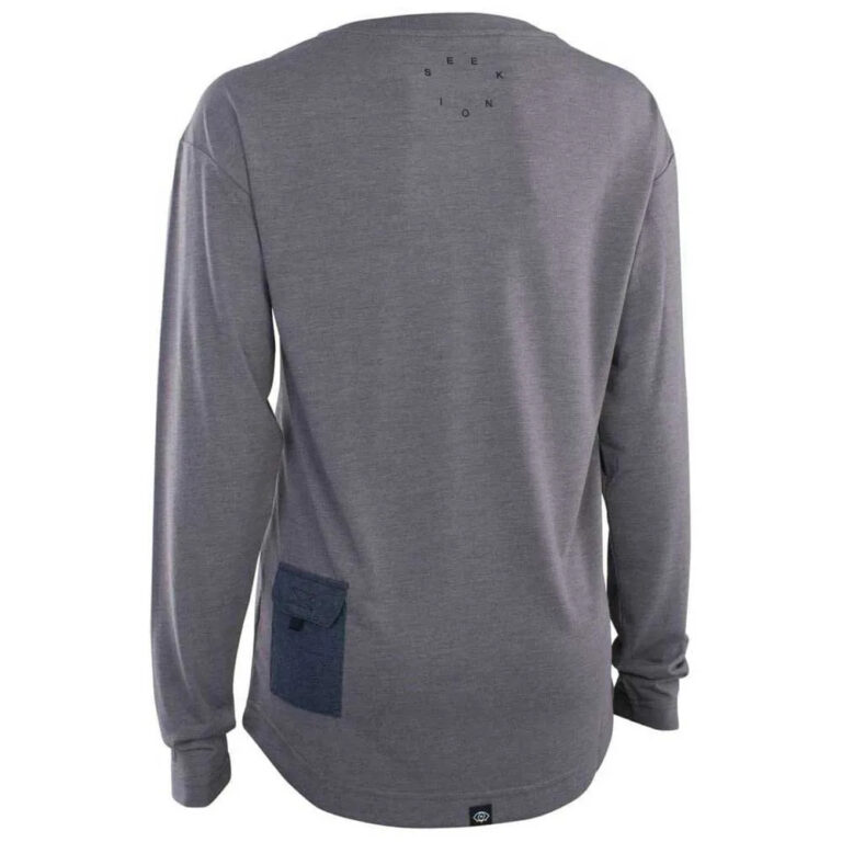 ION Seek AMP Long Sleeve Jersey XS Shark / Grey - XL Shark / Grey - Image 2