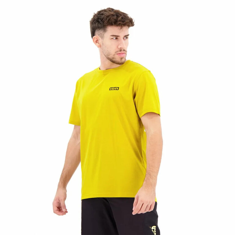 ION S_Logo Short Sleeve Enduro Jersey S Dark / Amber - 2XL Dark / Amber - Image 3