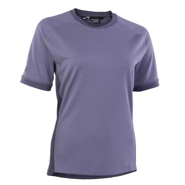 ION TECH Logo Short Sleeve Enduro Jersey XS Somber / Amethyst - XL Somber / Amethyst