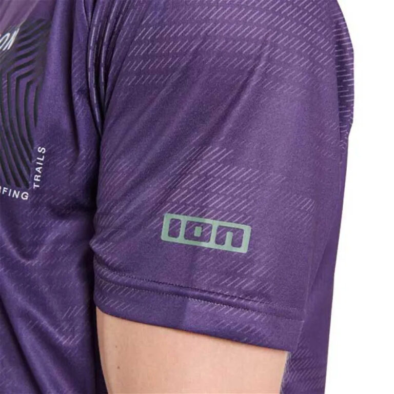 ION Traze 2.0 Short Sleeve Jersey S Dark / Purple - 2XL Dark / Purple - Image 5