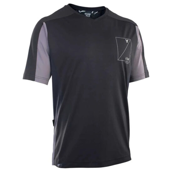 ION Traze AMP AFT Short Sleeve Jersey S Black - 2XL Black