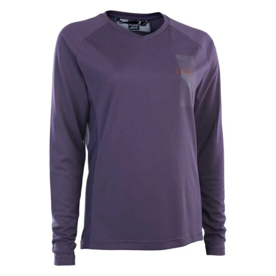 ION Traze Long Sleeve Jersey XS Dark / Purple - XL Dark / Purple