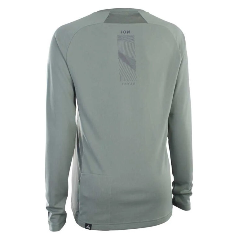 ION Traze Long Sleeve Jersey S Sea / Grass - XL Sea / Grass - Image 2