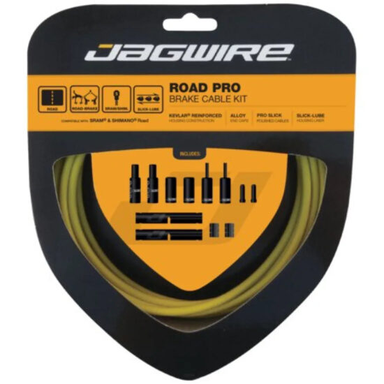 Jagwire Brake Kit Road Pro Brake Kit One Size Yellow