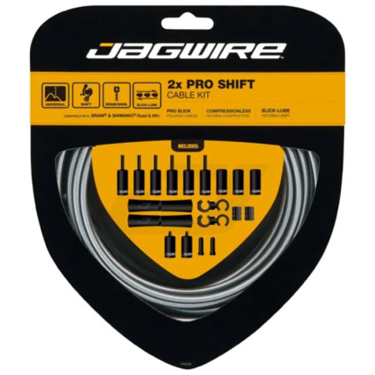 Jagwire Kit Pro Shift 2 Unidades One Size Silver