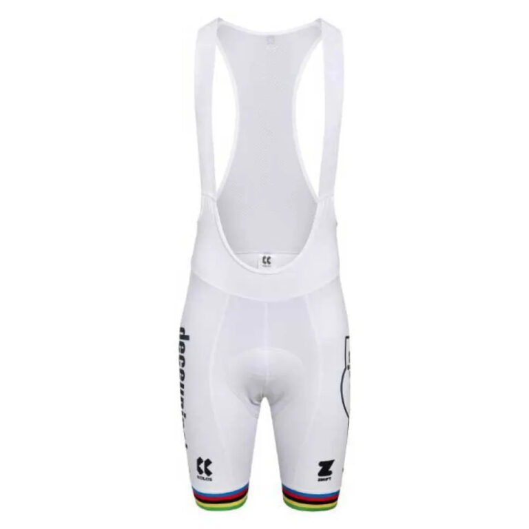 Kalas Alpecin-Deceuninck World Champion 2023 Bib Shorts 3XL White