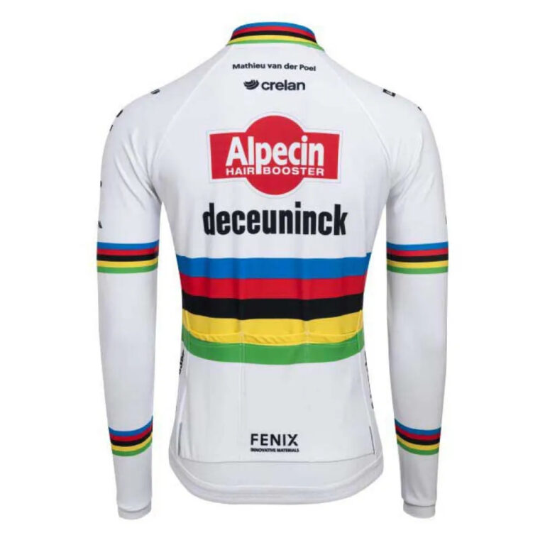 Kalas Alpecin-Deceuninck World Champion 2024 Long Sleeve Jersey L Multicolor - 2XL Multicolor - Image 2