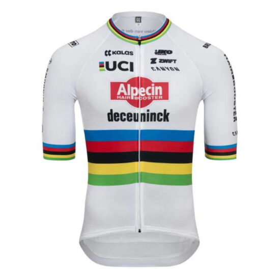 Kalas Alpecin-Deceuninck World Champion 2024 Short Sleeve Jersey M Multicolor - XL Multicolor