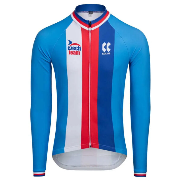 Kalas Czech Team Long Sleeve Jersey S Blue - 3XL Blue