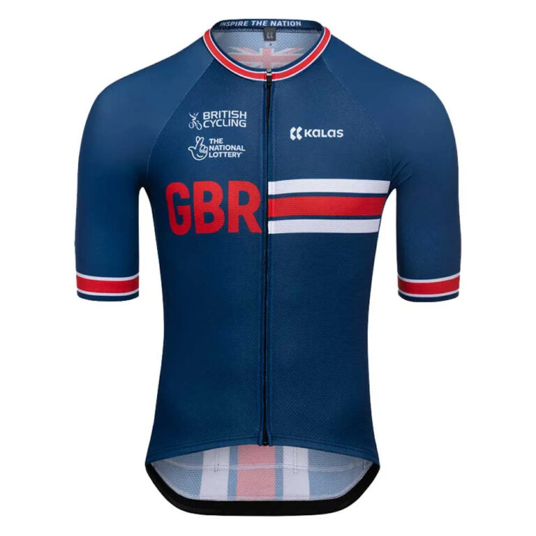 Kalas Great Britain Cycling Team Short Sleeve Jersey S Blue - XL Blue