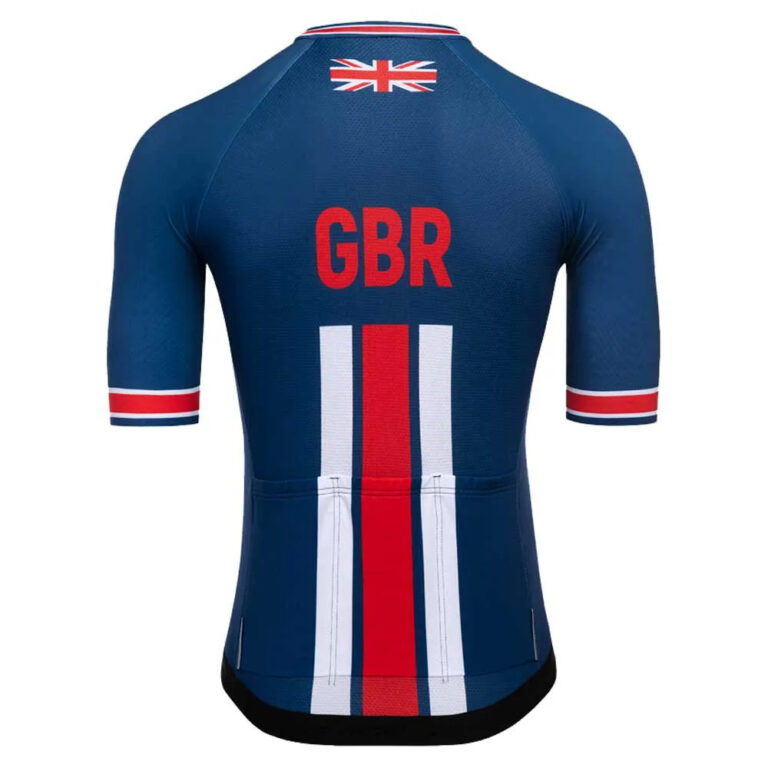 Kalas Great Britain Cycling Team Short Sleeve Jersey S Blue - XL Blue - Image 2