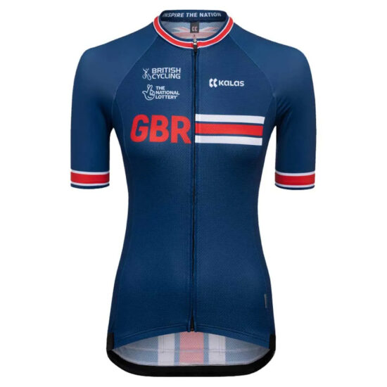 Kalas Great Britain Cycling Team Short Sleeve Jersey M Blue