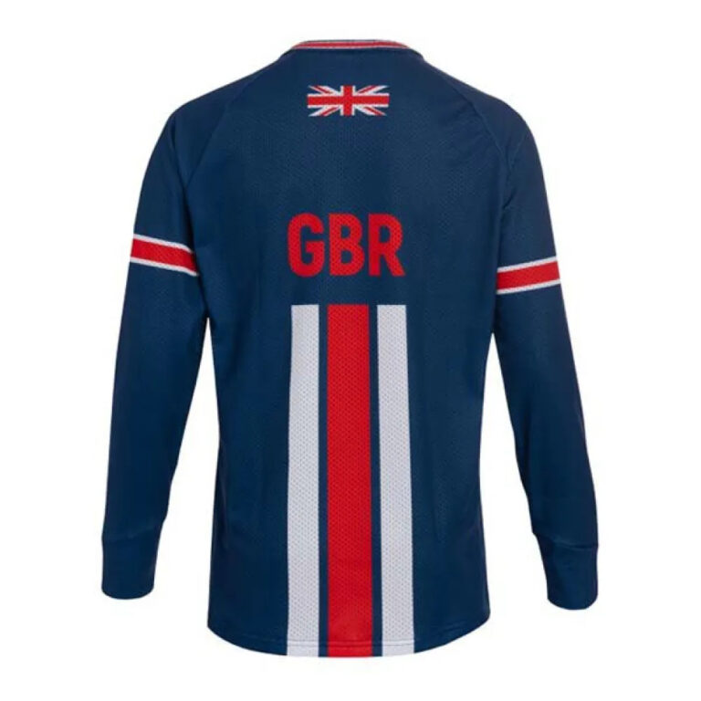 Kalas Great Britain Cycling Team Z2 BMX Long Sleeve Jersey 10 Years Blue - 9 Years Blue - Image 2