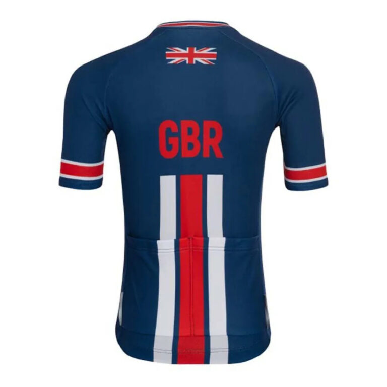 Kalas Great Britain Cycling Team Z2 Short Sleeve Jersey 5 Years Blue - 9 Years Blue - Image 2