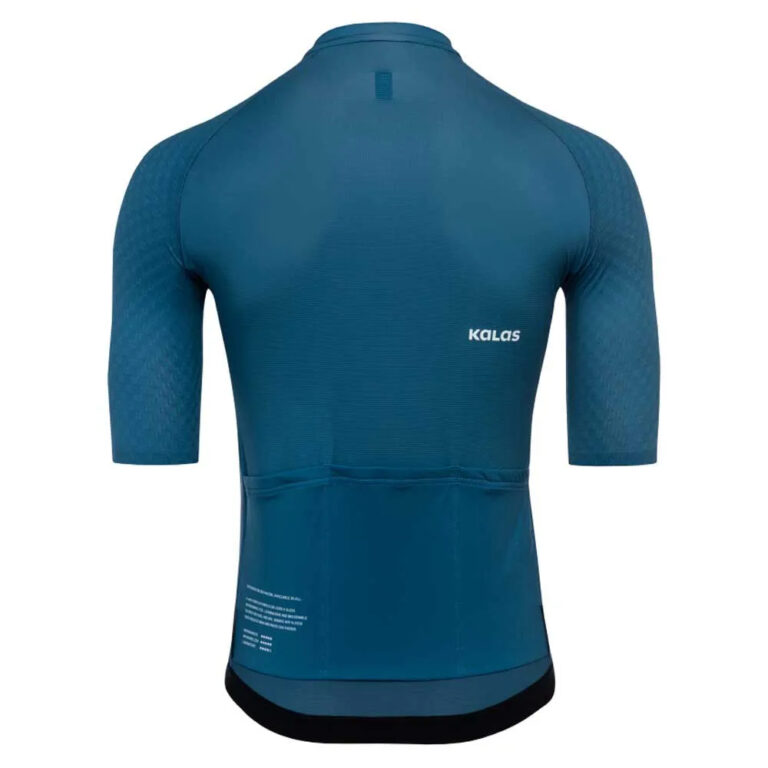 Kalas Passion Z3 Aero Short Sleeve Jersey S Petrol Blue - M+ Petrol Blue - Image 2