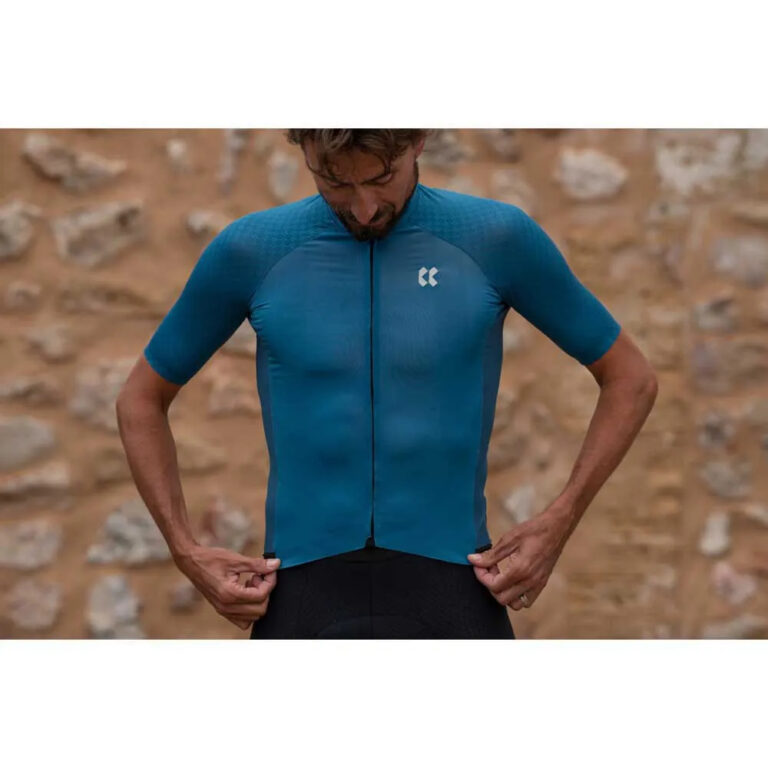 Kalas Passion Z3 Aero Short Sleeve Jersey S Petrol Blue - M+ Petrol Blue - Image 3