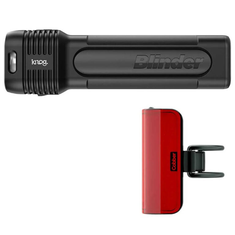 Knog Blinder 1300 + Mid Cobber Light Set 1300 / 170 Lumens Black / Red - Image 3