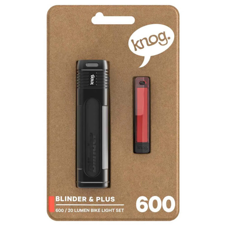 Knog Blinder 600 + Plus Light Set 600 / 20 Lumens Black / Red - Image 6