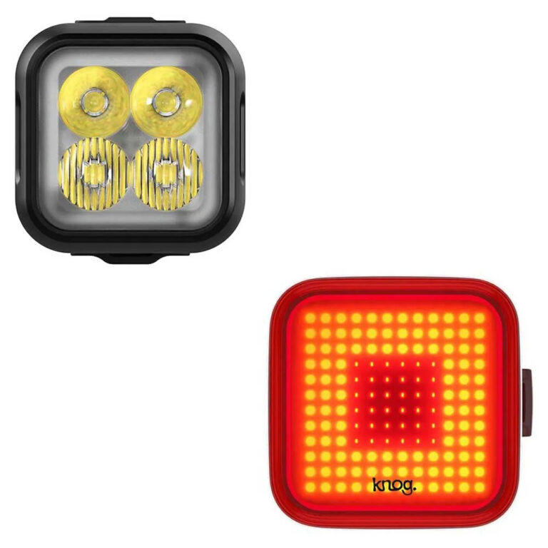 Knog Blinder 600 + Square Light Set 600 / 100 Lumens Black / Red - Image 4