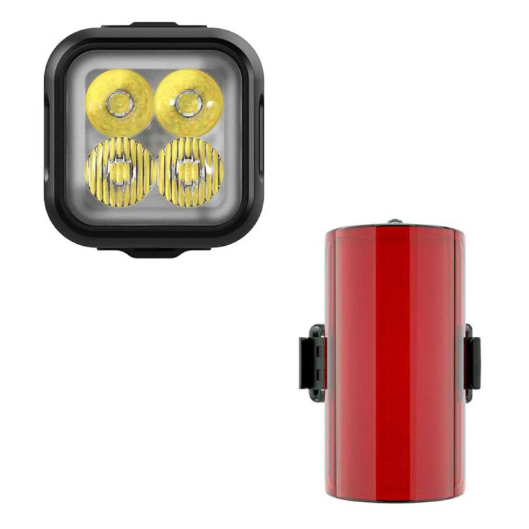 Knog Blinder 900 + Mid Cobber Light Set 900 / 170 Lumens Black / Red - Image 4