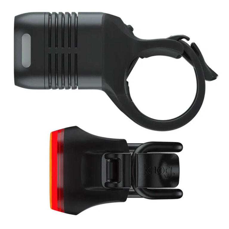 Knog Blinder Road 600 And Mini Square Light Set 600 / 100 Lumens Black / Red - Image 3