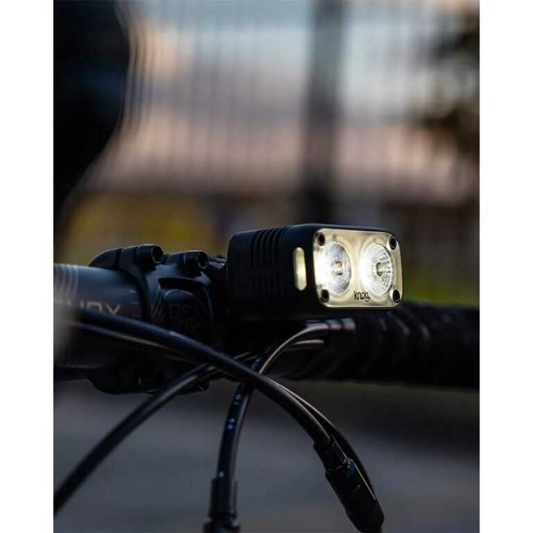 Knog Blinder Road 600 And Mini Square Light Set 600 / 100 Lumens Black / Red - Image 5