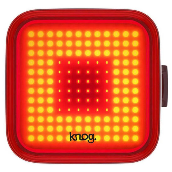 Knog Blinder Square Rear Light 100 Lumens Black / Red