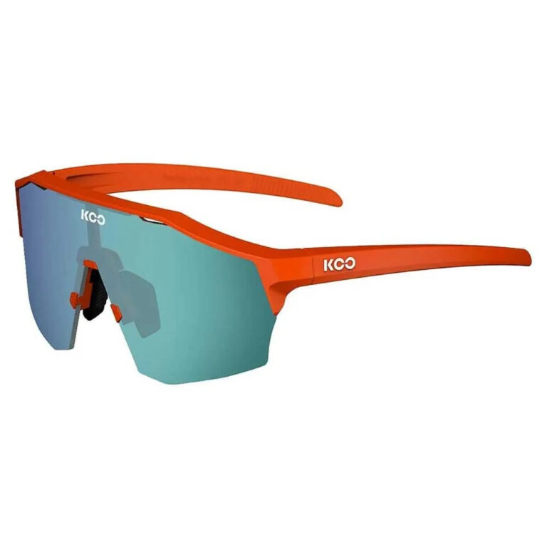 KOO Alibi L Sunglasses Green Mirror/CAT3 Orange Matt