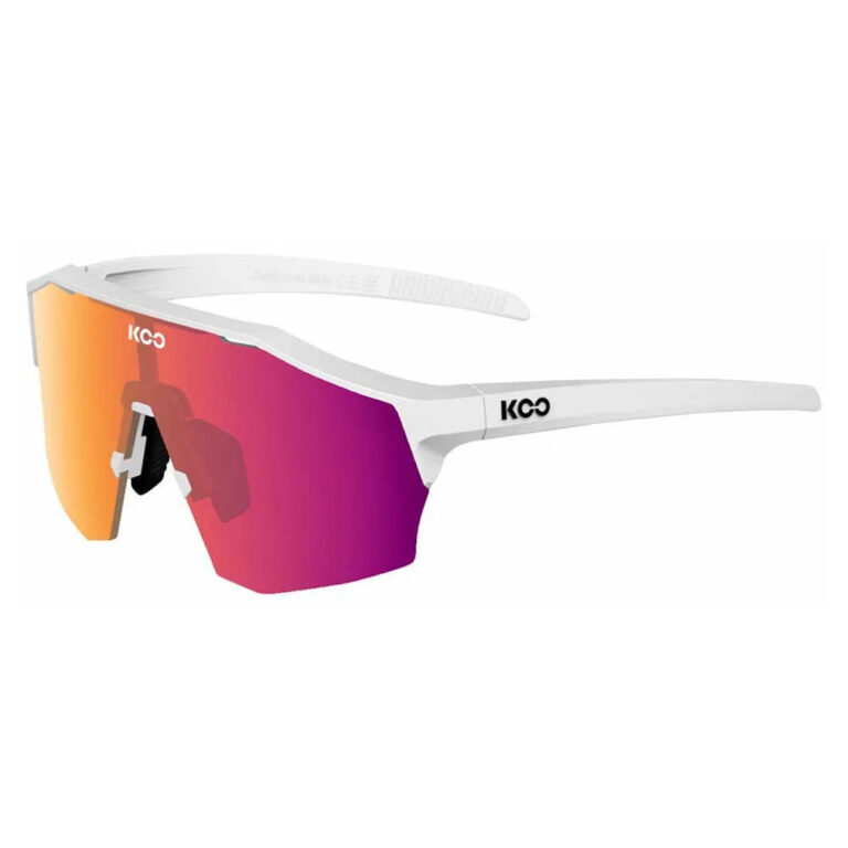 KOO Alibi Photochromic Sunglasses Photocromic Fuchsia Mirror Lens/CAT1-3 White Matt