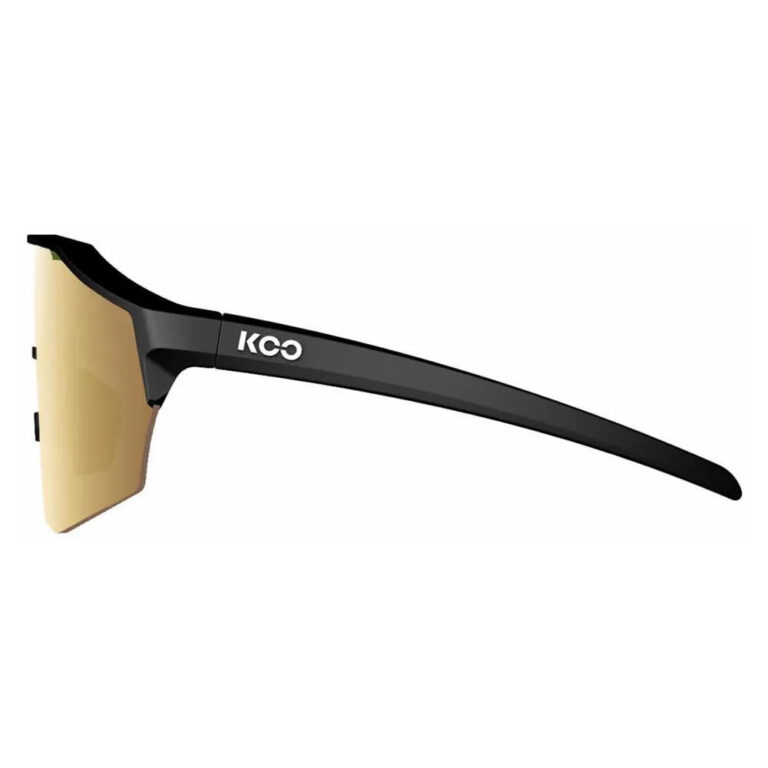 KOO Alibi Sunglasses Gold Mirror Lens/CAT3 Black Matt - Image 3