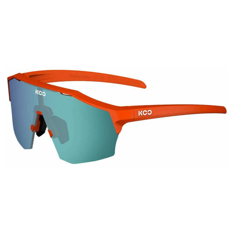 KOO Alibi Sunglasses Green Mirror Lens/CAT2 Orange Matt