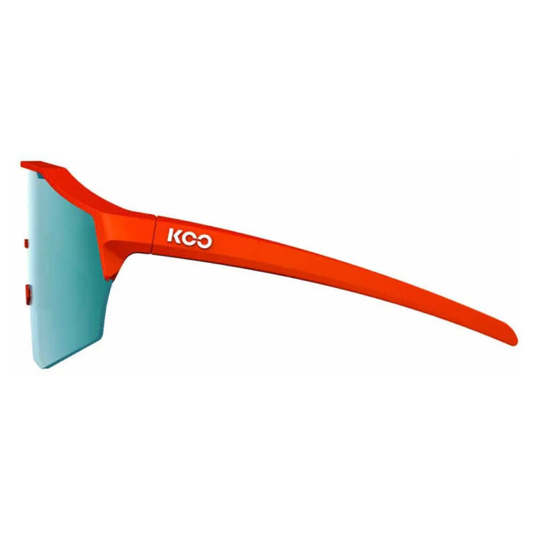 KOO Alibi Sunglasses Green Mirror Lens/CAT2 Orange Matt - Image 3