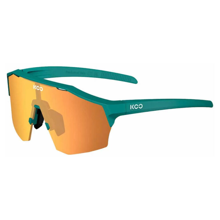 KOO Alibi Sunglasses Orange Mirror Lens/CAT2 Persian Green Matt