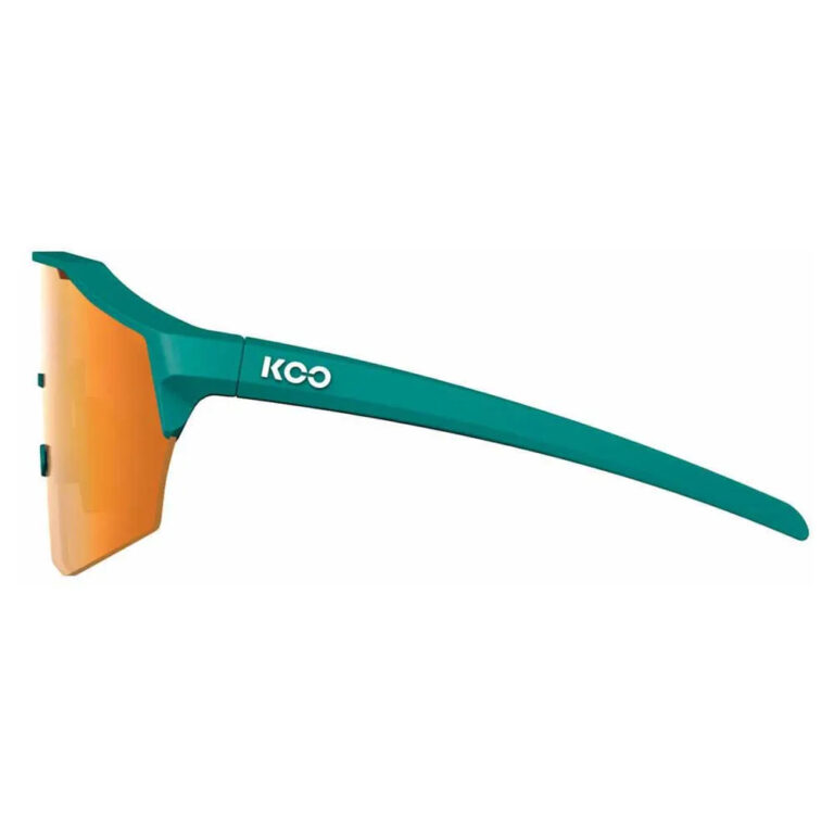 KOO Alibi Sunglasses Orange Mirror Lens/CAT2 Persian Green Matt - Image 3